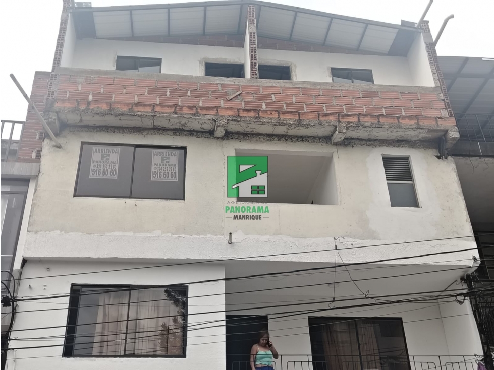 APARTAMENTO EN ARRIENDO SECTOR MANRIQUE CENTRAL