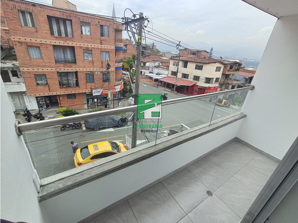 APARTAMENTO EN ARRIENDO SECTOR MANRIQUE CENTRAL