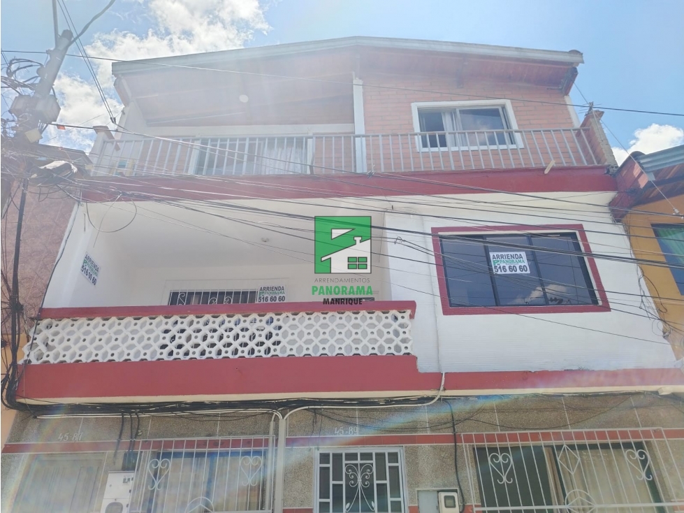 CASA EN ARRIENDO SECTOR MANRIQUE