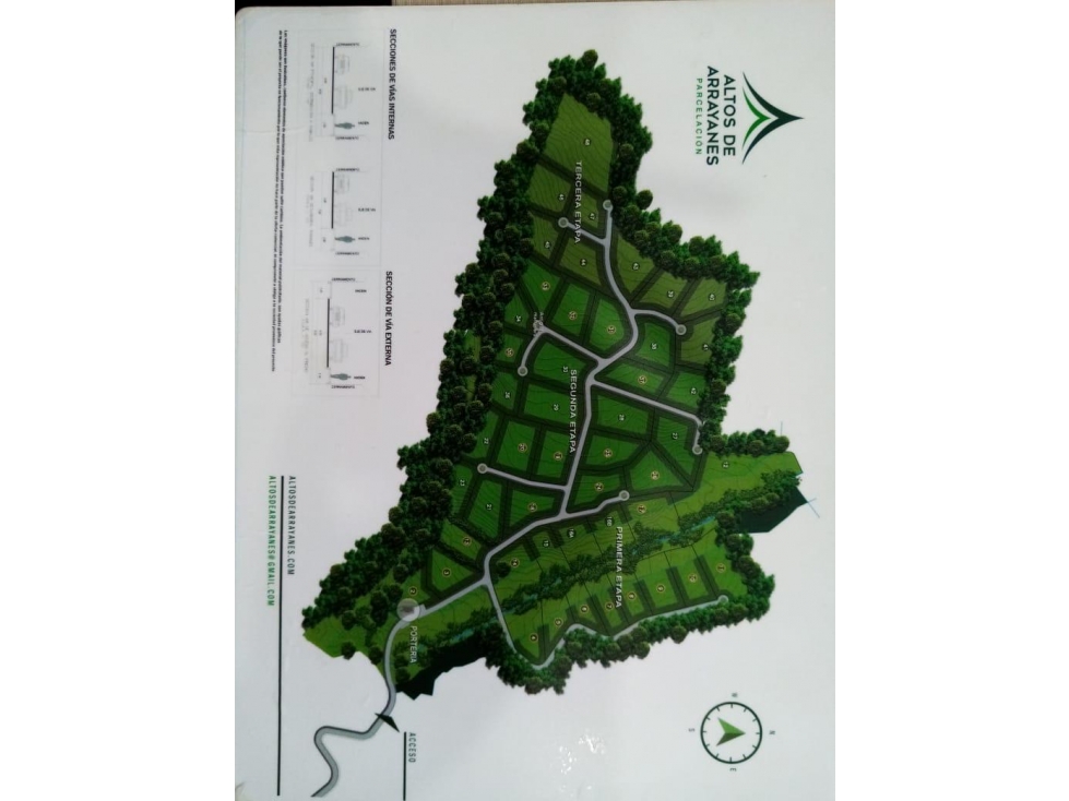 Hermoso lote en la acuarela, alto de las palmas — foto 5