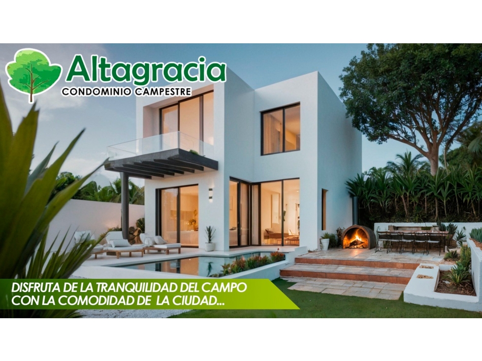 lote condominio campestre Altagracia - 1