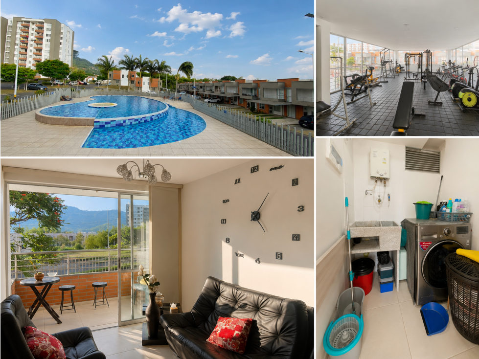 Oferta, amplio apartamento en Molivento, Dosquebradas. — foto 6
