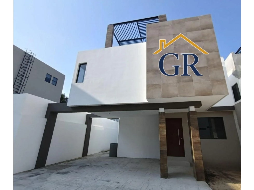 Casa en venta, Col. La Paz, Tampico 0907-1290