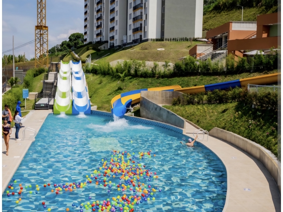 ¡Apartamento en venta con parque acuÃ¡tico y vista a la montaÃ±a! — foto 2