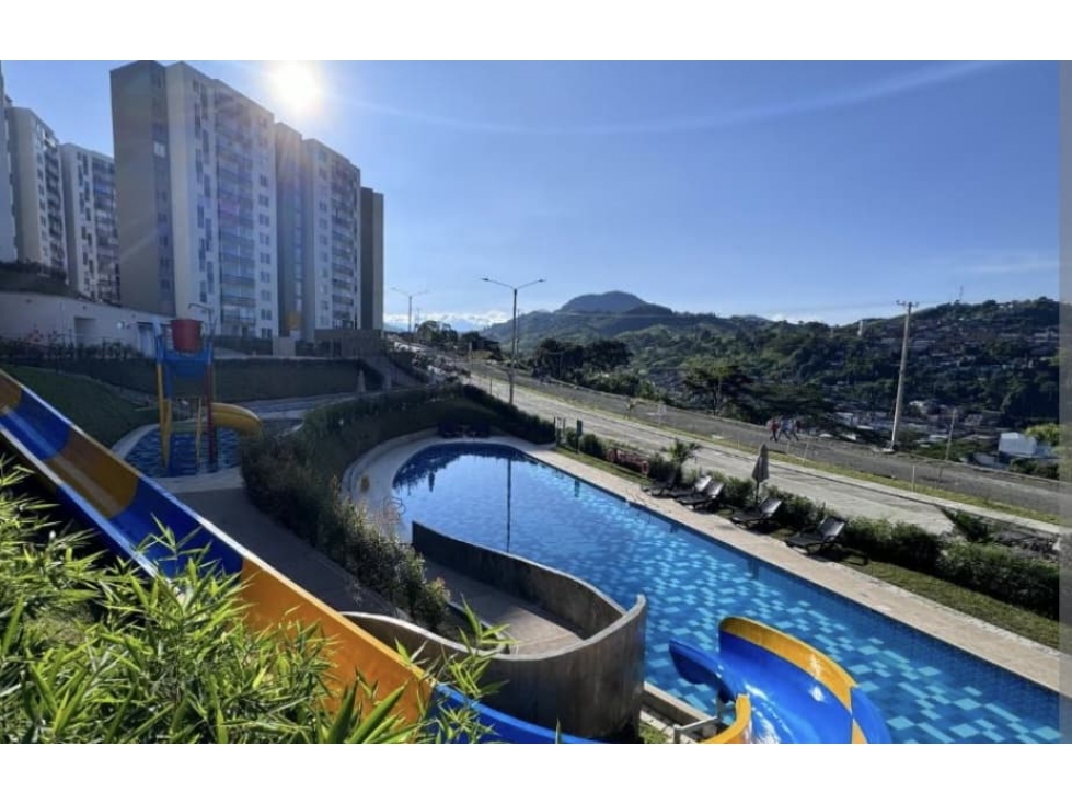 ¡Apartamento en venta con parque acuÃ¡tico y vista a la montaÃ±a!