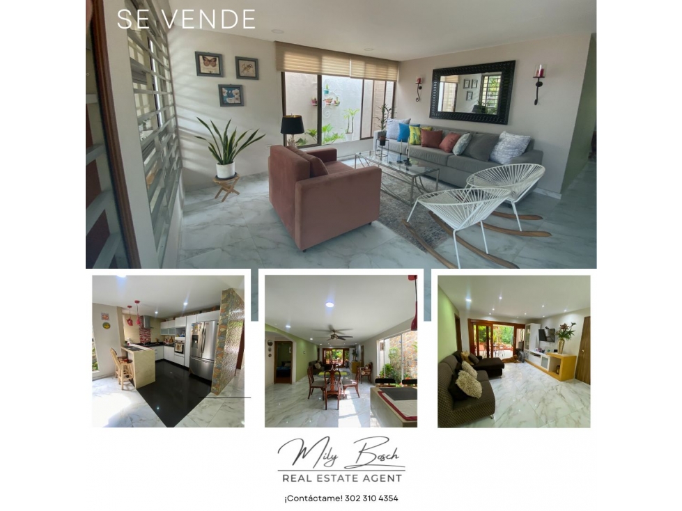 Ven conoce esta amplia, fresca y remodelada Casa