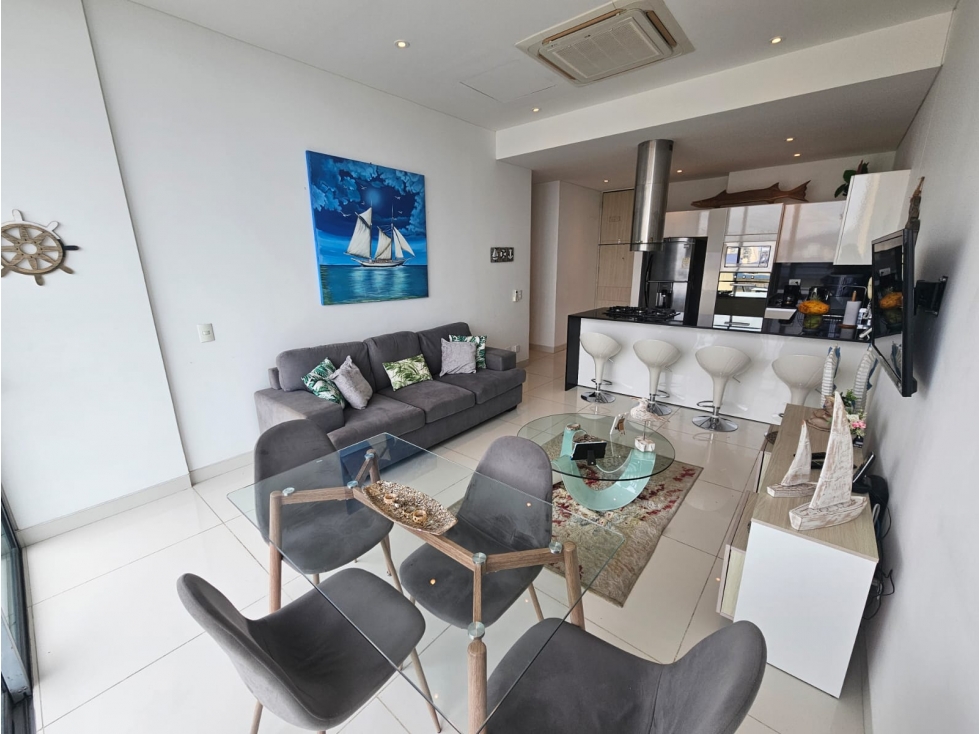 VENTA DE APARTAMENTO EN PRIMERA LINEA EN POZOS COLORADOS - VT073 — foto 3