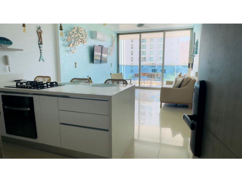 VENTA DE APARTAMENTO EN PRIMERA LINEA EN POZOS COLORADOS - VT194 — foto 6
