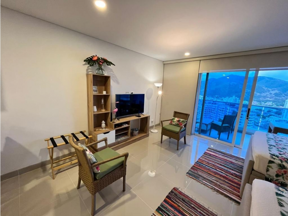 VENTA DE APARTAMENTO RESERVA DEL MAR DE 1 ALCOBAS - VT175