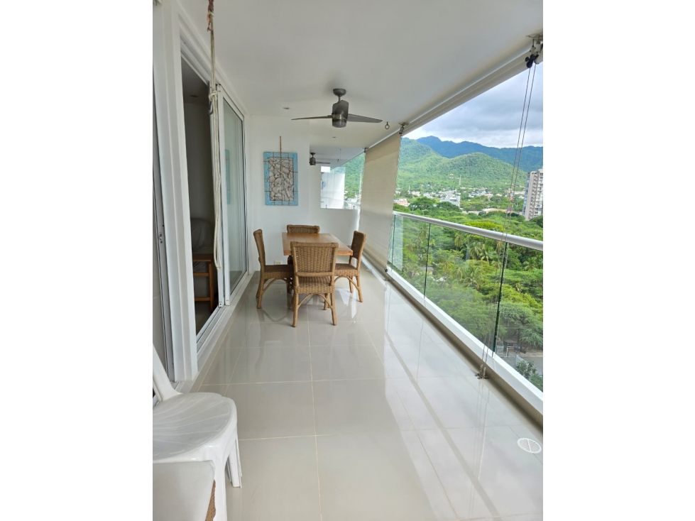 VENTA DE APARTAMENTO SEMI-AMOBLADO 2 ALCOBAS CON VISTA AL MAR - VT290 — foto 5