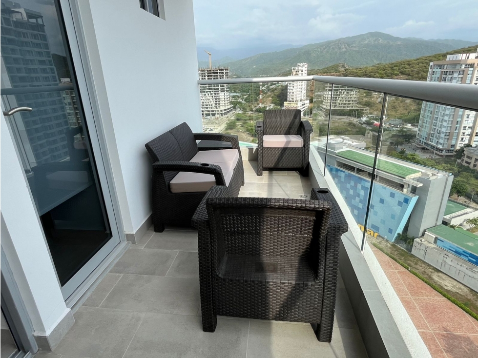 VENTA DE APARTAMENTO RESIDENCIAL CON EXCELENTE VISTA AL MAR - VT109 — foto 2
