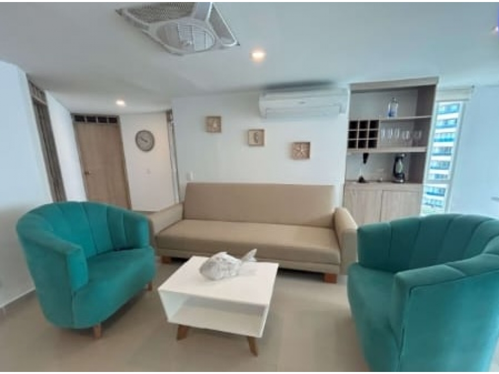 VENTA DE APARTAMENTO AMOBLADO EN POZOS COLORADOS - VT041 — foto 2