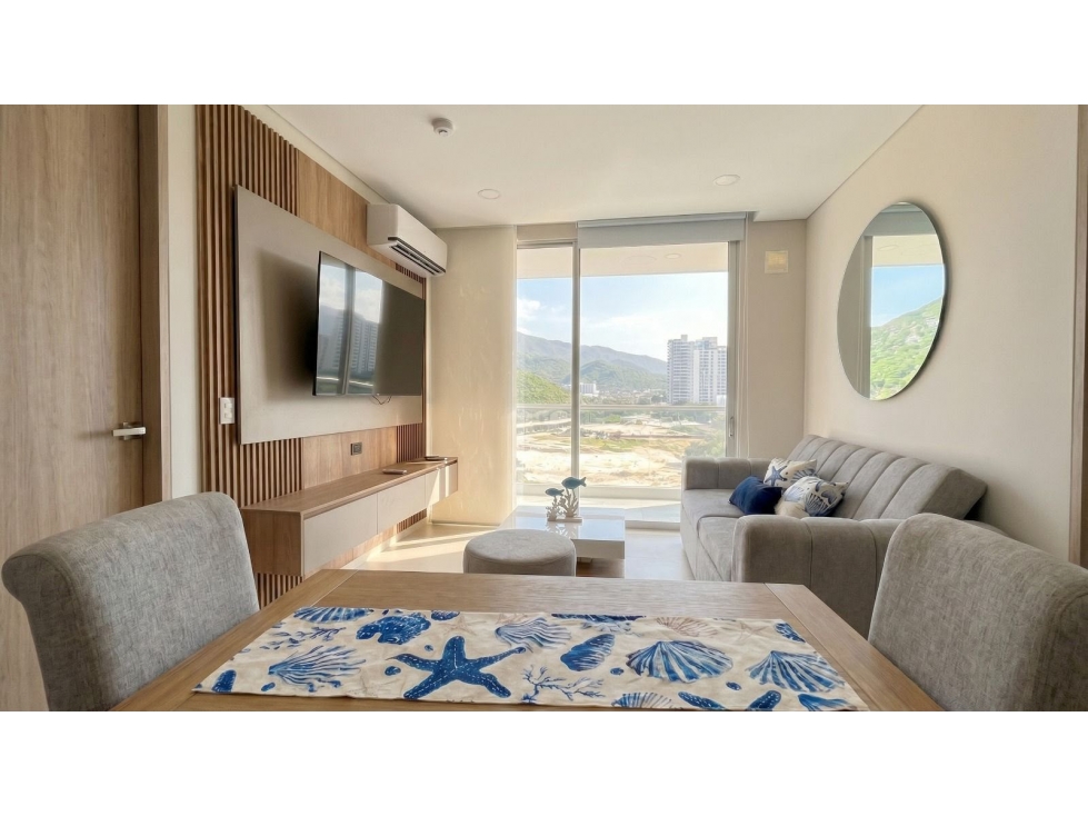 VENTA DE APARTAMENTO DE 2 ALCOBAS TURISMO EN POZOS COLORADOS - VT280 — foto 2