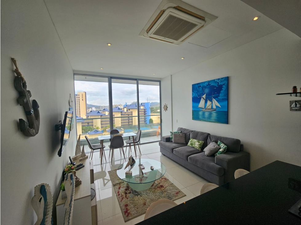 VENTA DE APARTAMENTO EN PRIMERA LINEA EN POZOS COLORADOS - VT073 — foto 2