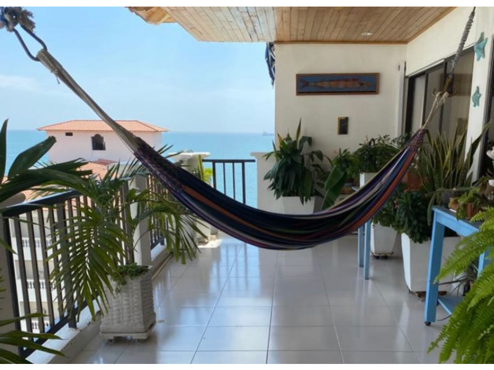 VENTA DE APARTAMENTO RESIDENCIAL EN PRIMERA LINEA DE PLAYA - VT128