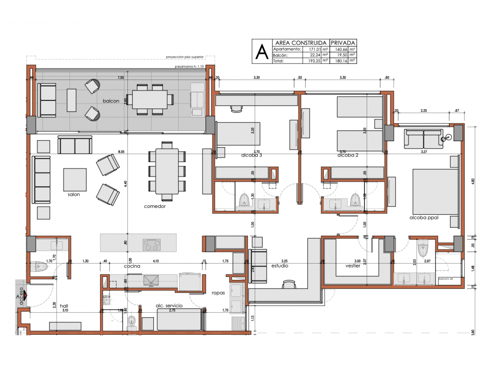 Apartamento en venta Sector Don Diego, Llanogrande - Antioquía — foto 5