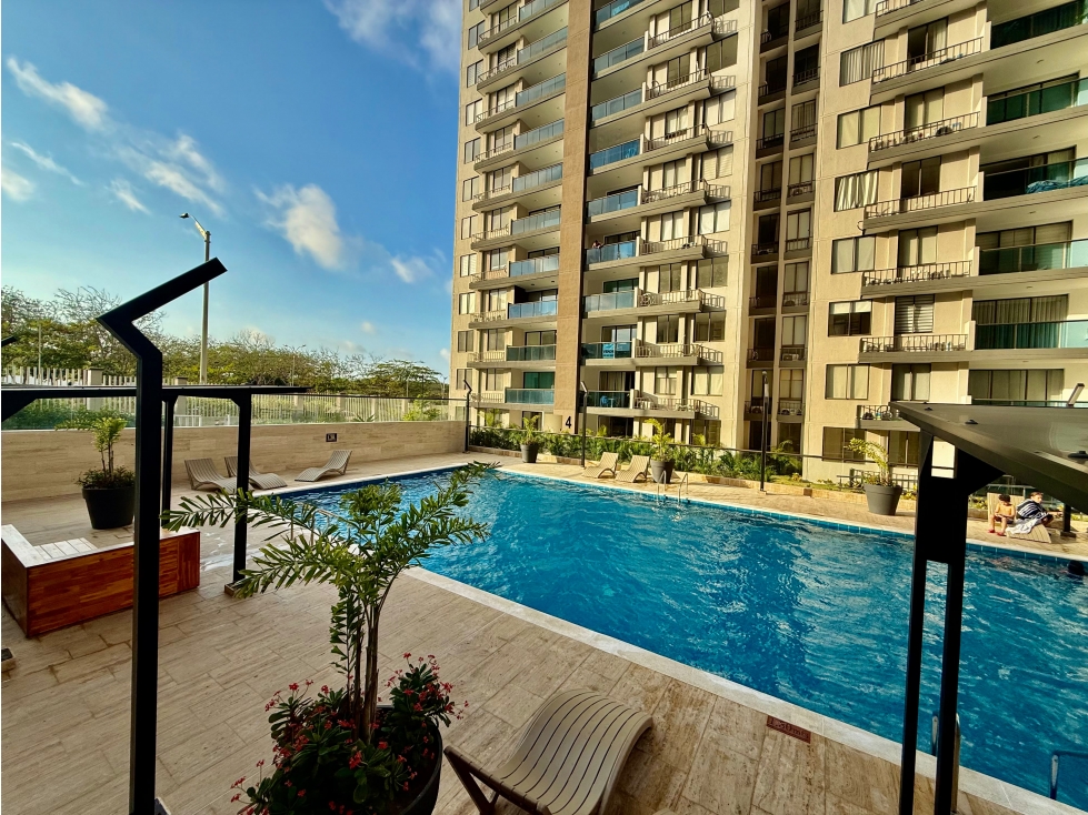 Apartamento en Venta, Sector Buenavista, B/quilla lateral sombra