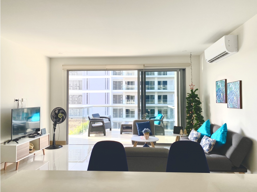 Apartamento en venta con vista al Mar, sector Manzanillo - Cartagena — foto 4