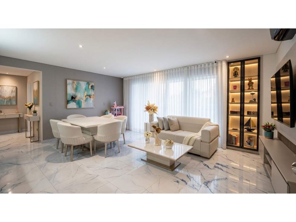 Se vende Apartamento nuevo sobre el Boulevard de Buenavista, B/quilla