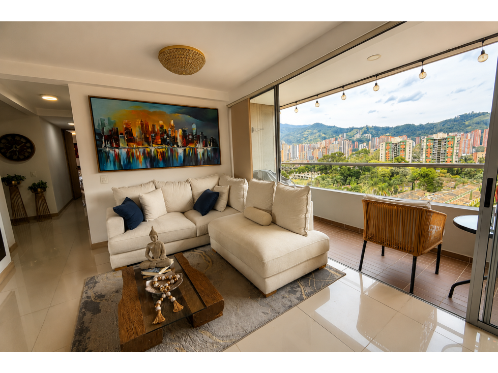 Venta | Apartamento Suramerica, Itagüí | 3 Habs + estudio | 2 Park