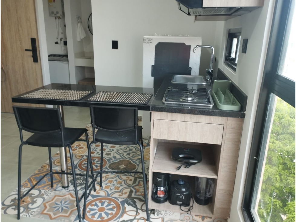 APARTAESTUDIO AMOBLADO CERCA AL VIVA Y UNIVERSIDAD AUTONOMA — foto 6