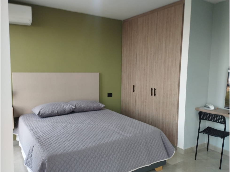 APARTAESTUDIO AMOBLADO CERCA AL VIVA Y UNIVERSIDAD AUTONOMA — foto 2
