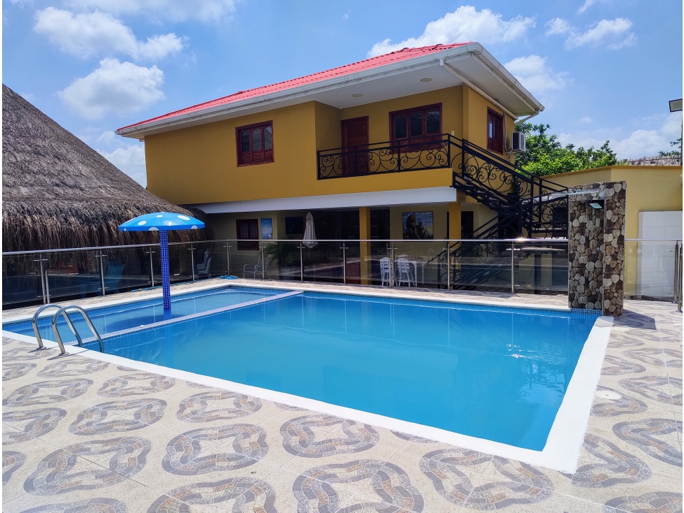 Esplendida Cabaña en Sabanagrande con Piscina, Kiosko y Cancha - 2