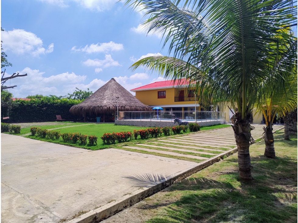 Esplendida Cabaña en Sabanagrande con Piscina, Kiosko y Cancha - 3