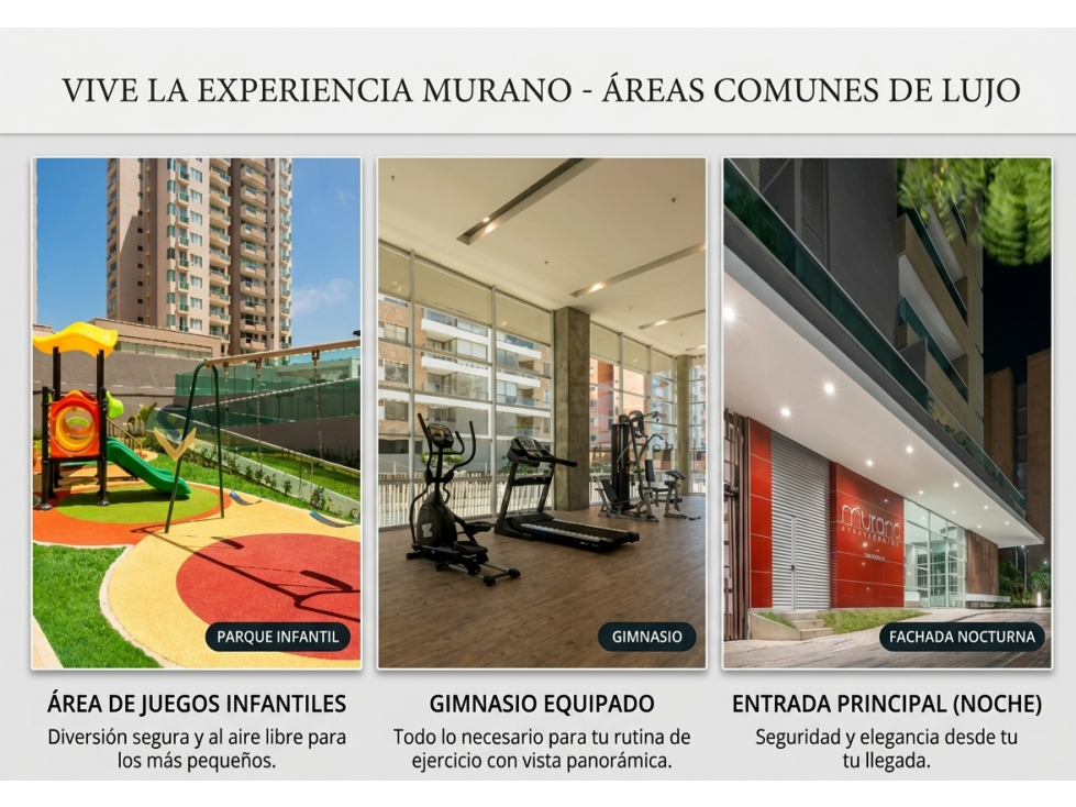 ESPECTACULAR APARTAMENTO EN BUENAVISTA: MURANO APARTAMENTOS