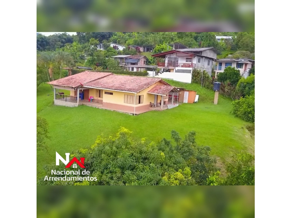 EN VENTA CASA CAMPESTRE CORREGIMIENTO COMBIA