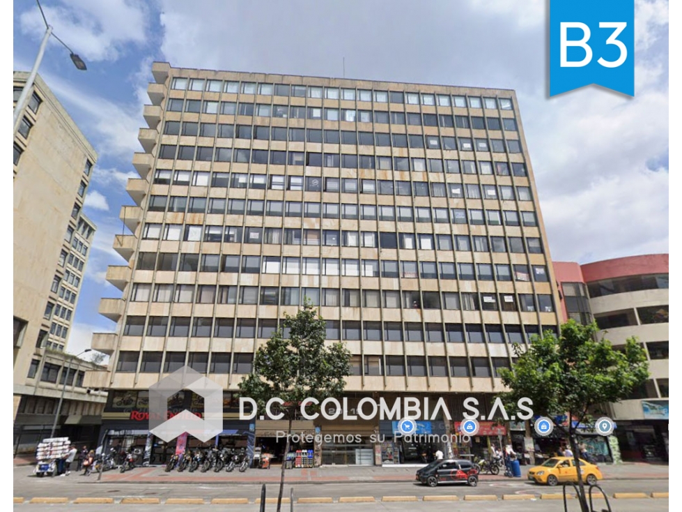 OFICINA301 EN VENTA EN EL EDIFICIO SARAGÁ EN EL CENTRO DE BOGOTÁ