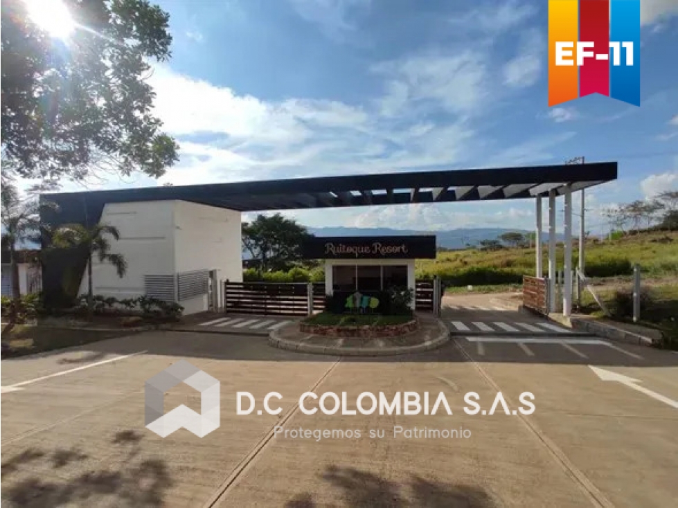 LOTE EN VENTA EN EL CONDOMINIO RUITOQUE EN GIRÓN - SANTANDER - 1