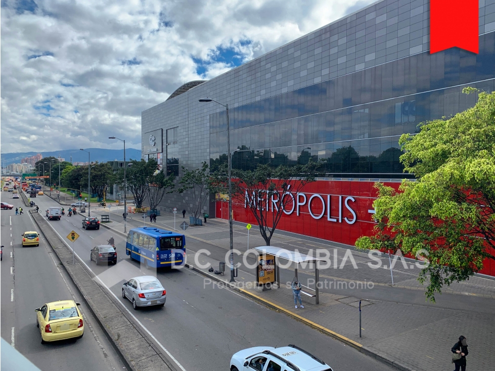 OFICINA 503 EN VENTA EN CENTRO COMERCIAL METRÓPOLIS TORRE 75A - BOGOTÁ