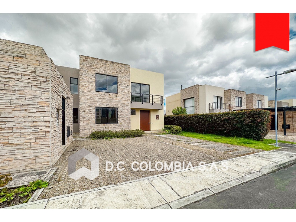 CASA 142 EN VENTA EN CONDOMINIO DE CASAS - VERDE VIVO EN CAJICÁ