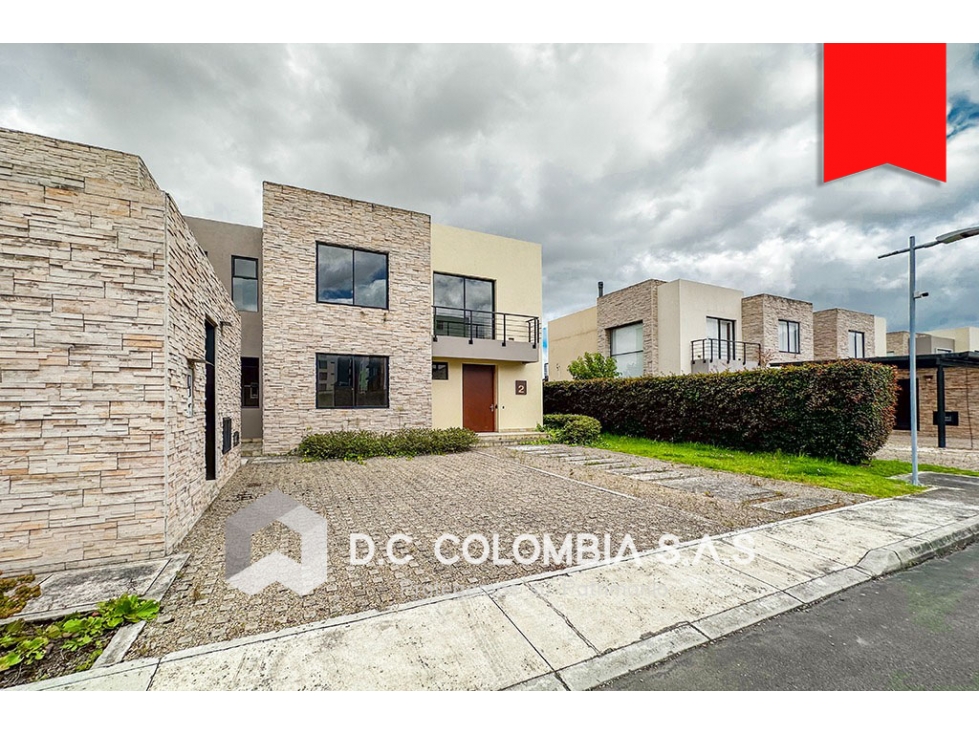 CASA 140 EN VENTA EN CONDOMINIO DE CASAS - VERDE VIVO EN CAJICÁ