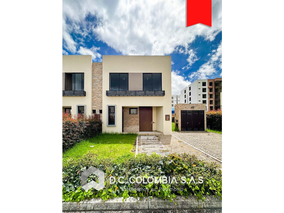 CASA 138 EN VENTA EN CONDOMINIO DE CASAS - VERDE VIVO EN CAJICÁ