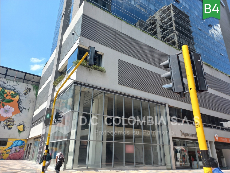 LOCAL 101 EN VENTA O ARRIENDO EN EDIFICIO 7/24 EN LAS NIEVES - BOGOTÁ