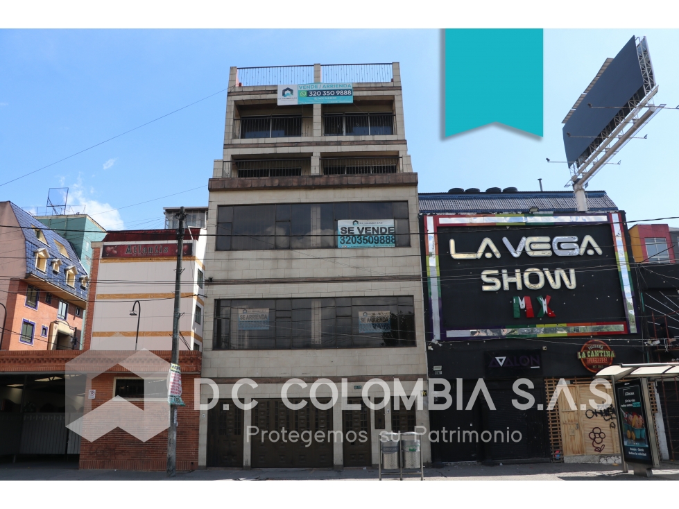 EDIFICIO DE 6 PISOS EN VENTA O ARRIENDO EN CARVAJAL KENNEDY - BOGOTÁ