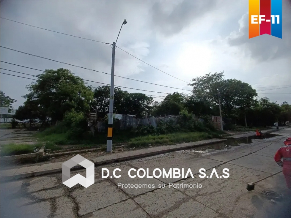 LOTE EN VENTA EN EL BARRIO MARTINEZ MARTELA DE CARTAGENA