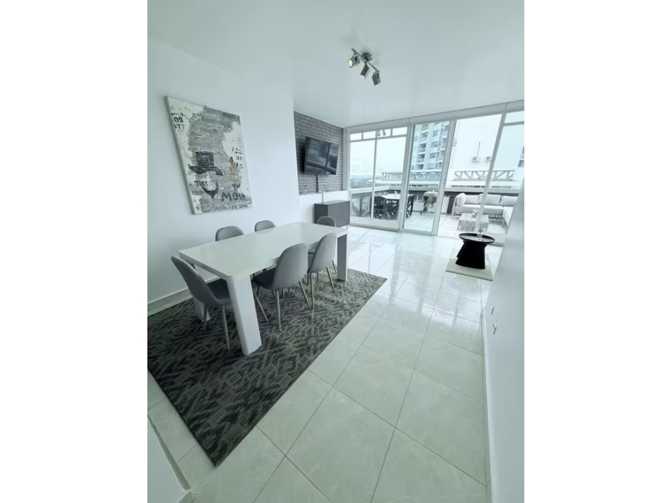 AQUILER DE APARTAMENTO FULL AMUEBLADO EN EDINSON PARK