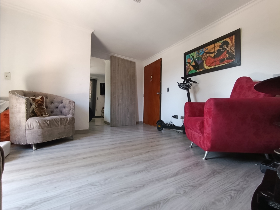 VENTA APARTAESTUDIO BIEN DISTRIBUIDO CON DOS BALCONES BELEN LA PALMA — foto 5