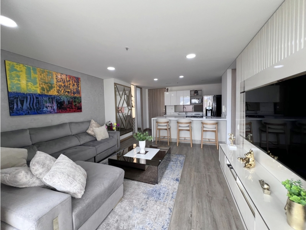 VENTA APTO MODERNO Y ENCANTADOR 91.68M2 POBLADO VÍA LINARES — foto 2