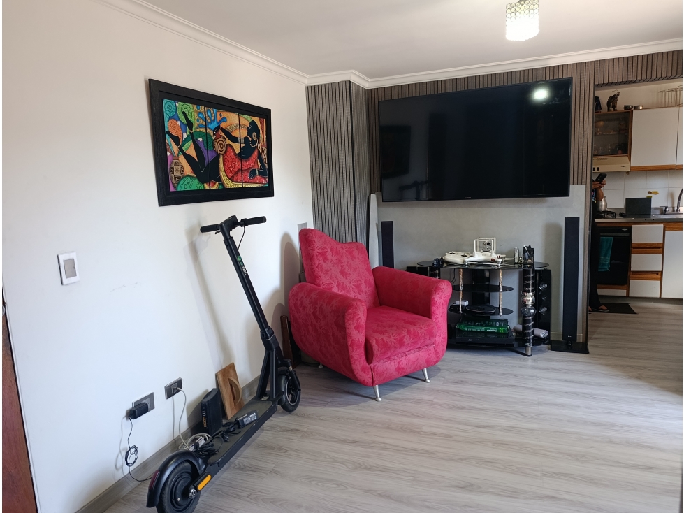 VENTA APARTAESTUDIO BIEN DISTRIBUIDO CON DOS BALCONES BELEN LA PALMA — foto 6