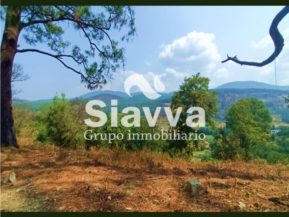 TERRENO EN VENTA EN SANTA MARÍA PIPIOLTEPEC, VALLE DE BRAVO