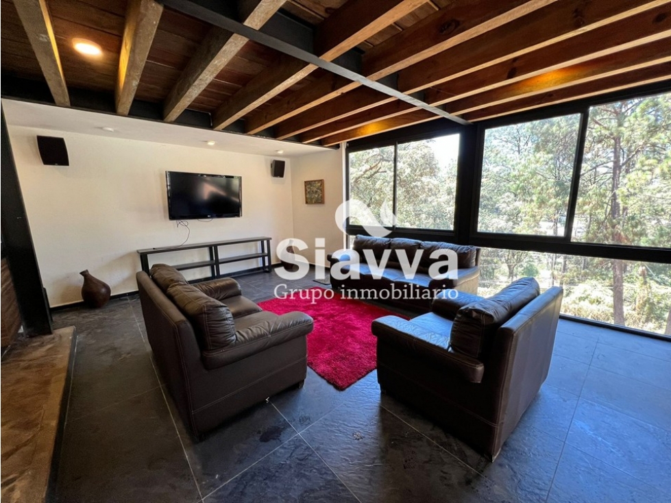 Casa en venta en Avándaro, Valle de Bravo