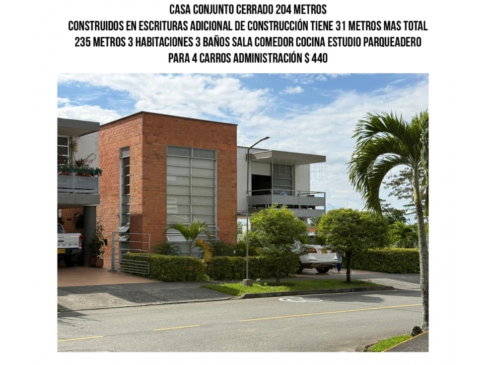 VENDO CASA VIA ARMENIA - LA TEBAIDA