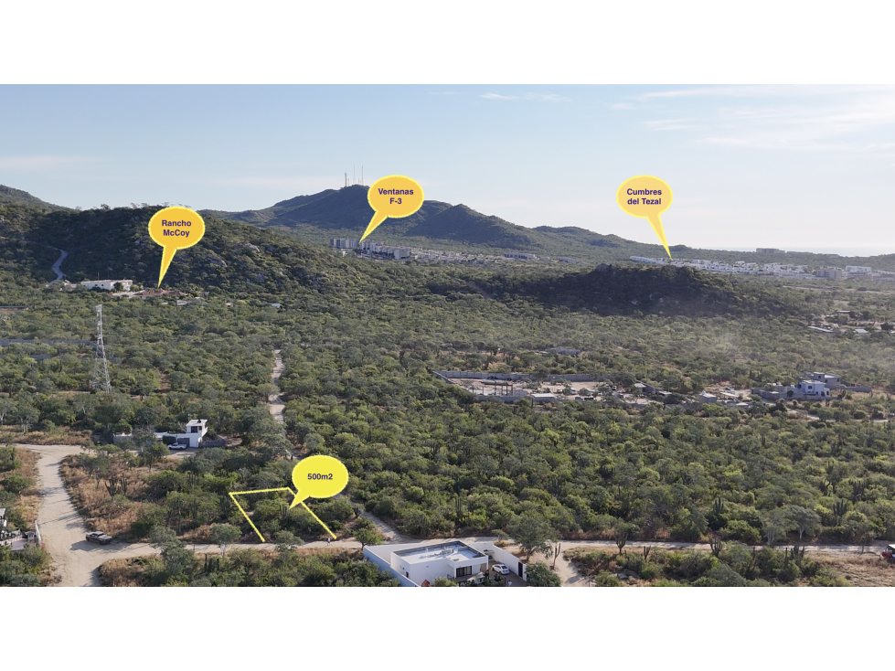 Lote de 500M2 en Venta El Tezal - 1