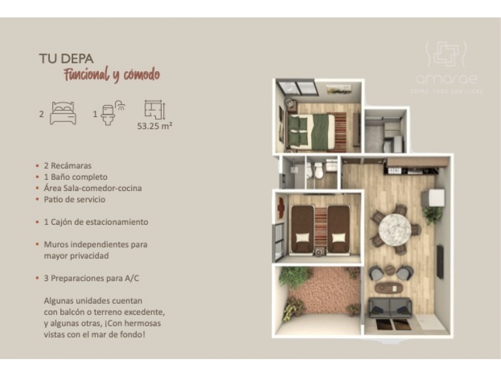 En Venta Condominio AMARAE, los Cabos — foto 3