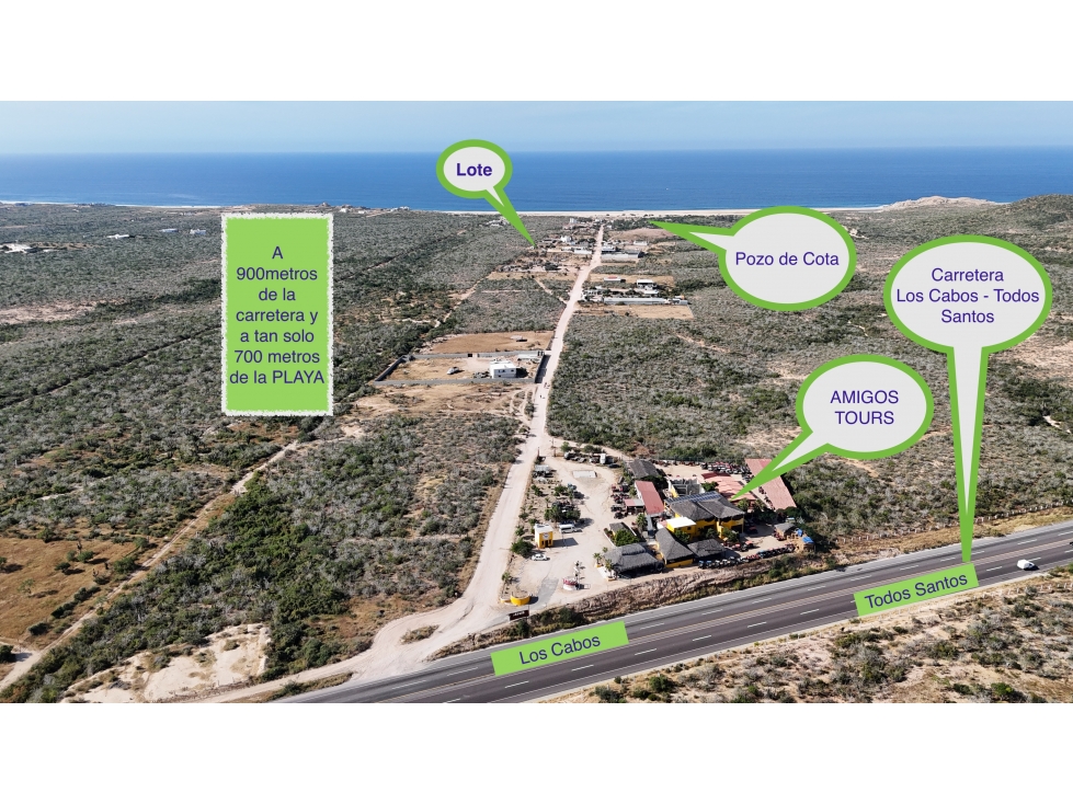Lote en Venta zona de Migriño B.C.S - 1