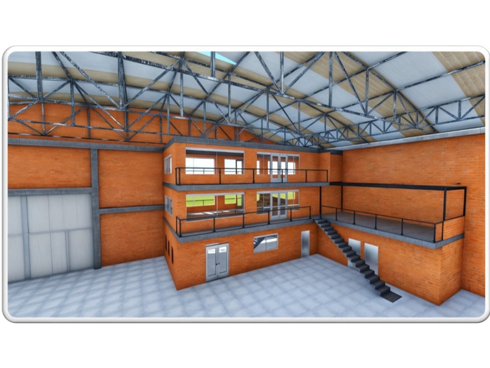 ARRIENDO BODEGA PARQUE INDUSTRIAL MOSQUERA 2.100 M2 75 KVA - 2